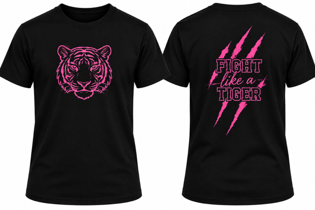 EHS Tigers Pink Out T-shirt